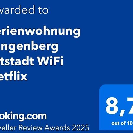 Ferienwohnung Langenberg Altstadt Wifi Netflix Фельберт Экстерьер фото
